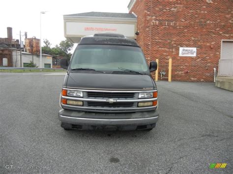 1999 Black Chevrolet Express 1500 Passenger Conversion Van 67962051 Car Color