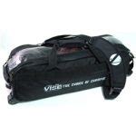 Vise Clear Top Triple Bowling Ball Tote Black Bowlerx