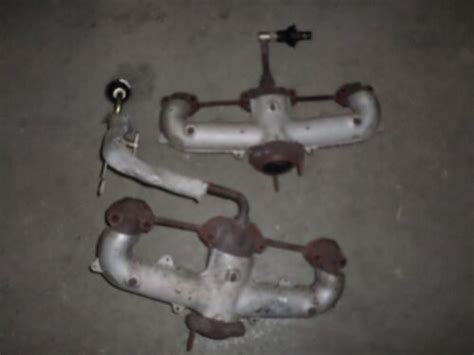 92 96 Corvette Lt1 Exhaust Manifolds Headers 93 94 95 Gm Oem Pair Air Tubes 3 Ebay