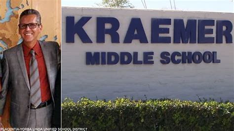 Placentias Kraemer Middle School Mourning Assistant Principal Moises Plascencia Who Took Own