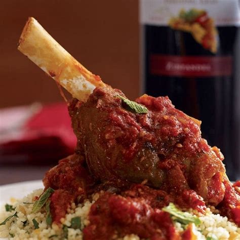Lamb Shanks With Lemon Couscous Recipe Delicious Magazine