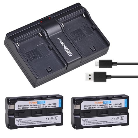 Pcs Mah Np F Np F Rechargeable Battery And Dual Charger For