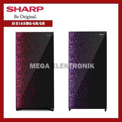 Jual Sharp SJ X165MG GB GR Kulkas Lemari Es 1 Pintu 128L KHUSUS