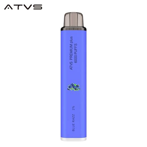 Atvs Premium Plus Disposable Puffs Blue Razz Vape Shop Online