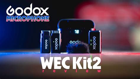 Godox WEC Kit2 Review Wireless Clip On Microphone With Charging Case