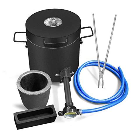 Fasttobuy 6 Kg Propane Melting Furnace Kit W Graphite Crucible And Ton