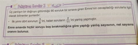 S N F Matematik Acil Yapar M S N Z Bo Cevap Bildirilecek Anlatarak