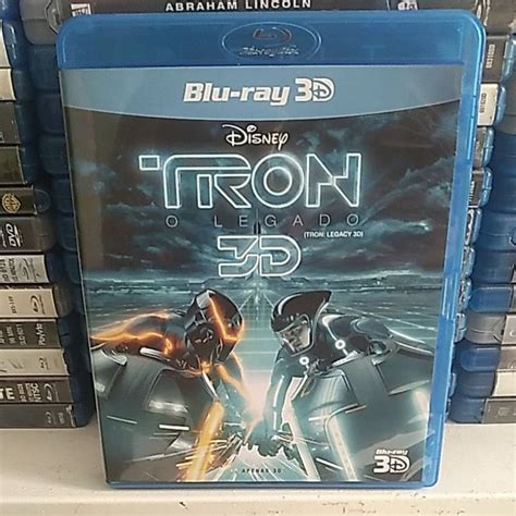 Blu Ray Disney Tron O Legado Apenas D Shopee Brasil