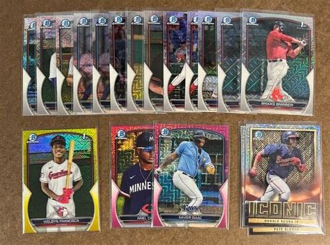 Bowman Chrome Mega Box Mojo Refractors You Pick St Prospects