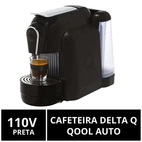 Cafeteira C Psulas Delta Q Qool Auto Preta V Em Promo O