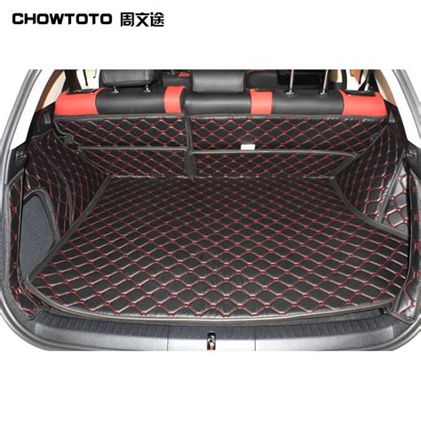 CHOWTOTO Custom Special Trunk Mats For Lexus CT200h Durable Waterproof