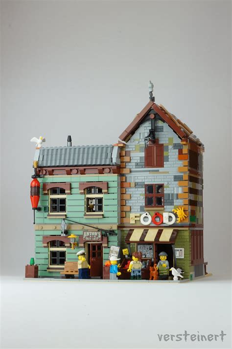 Old Fishing Store Alternative Build I Call This Moc Mod Flickr