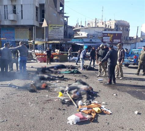 بالفيديو عشرات القتلى والجرحى بتفجير انتحاري وسط العاصمة العراقية