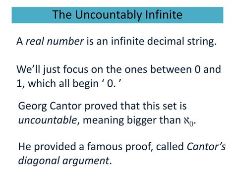 Ppt Infinity And The Limits Of Mathematics Powerpoint Presentation