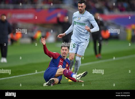 Barcelona Esp 24th Feb 2024 FC BARCELONA Vs GETAFE CF February 24