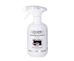 North Cleaning Kit Tv Cleaning Spray And Microfiber Cloth Billig