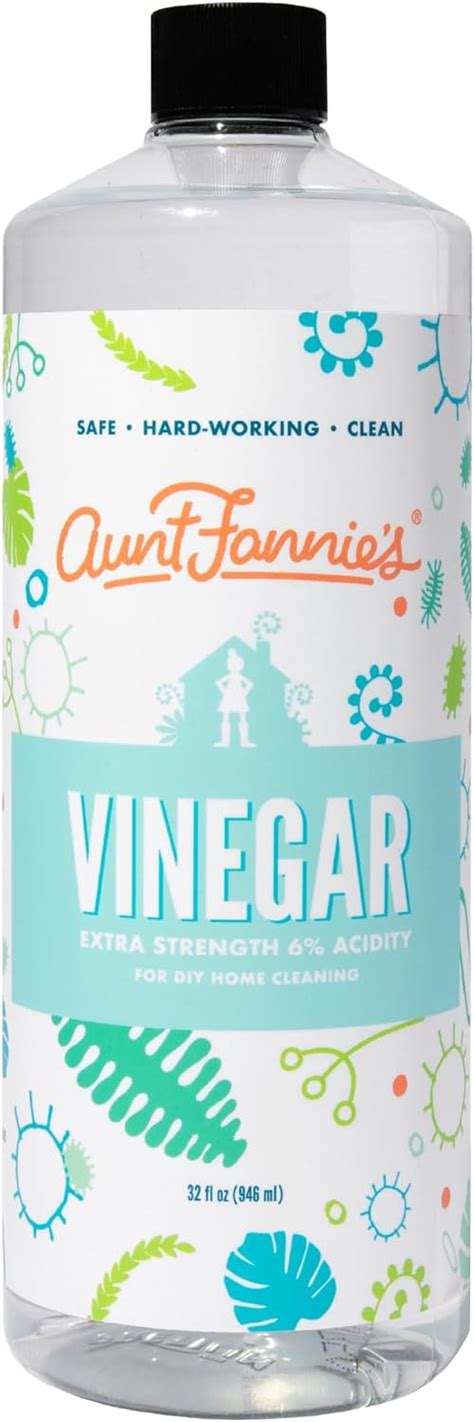 Aunt Fannies Extra Strength Cleaning Vinegar 32 Ounce Multipurpose Household Cleaner No