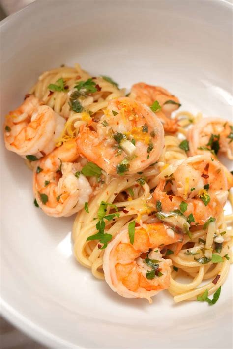 Shrimp Scampi Pasta So Easy So Good VIDEO CJ Eats Recipes