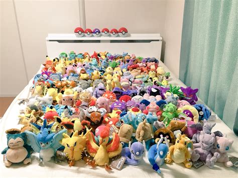 【圧巻】今月発売の「初代ポケモン151匹ぬいぐるみ」全匹買った猛者現る！すげええええええ ぽけりん＠ポケモンソードシールド剣盾まとめ