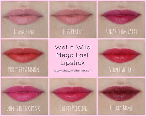 Shawntel Hollier Wet N Wild Mega Last Lipstick Review Lip Swatches