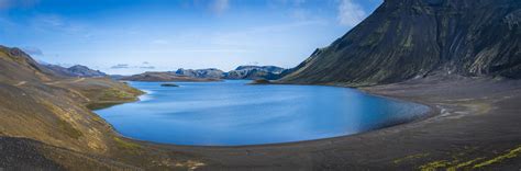 Blue Glacial Lakes Icleand Highlands Landmannalaugar Fuji Flickr