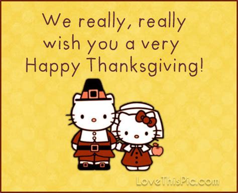 Happy Thanksgiving Hello Kitty Pictures Photos And Images For