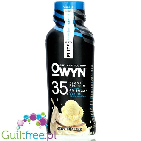 OWYN Pro Elite Plant Protein Shake Vanilla gotowy wegański szejk