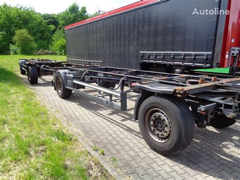 Naczepa Do Przewozu Kontener W Schmitz Cargobull Skeletal Trailer Na