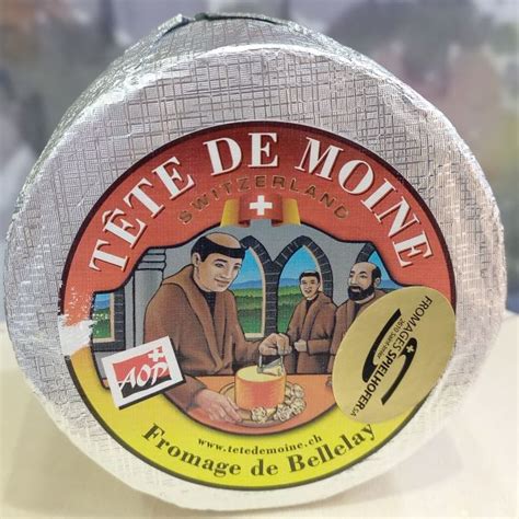 Tete De Moine Aoc Fromage De Bellelay Silver Swiss Approx Gr Unit