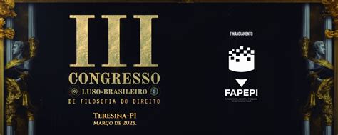 III Congresso Luso Brasileiro De Filosofia Do Direito