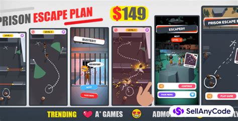 PRISON ESCAPE PLAN | PREMIUM GAME Source Code - SellAnyCode