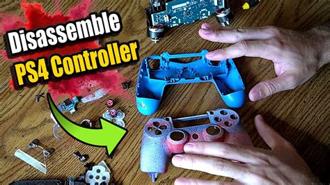 How To Take Apart PS4 Controller Disassemble Tutorial Best Method