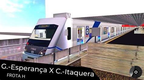 OpenBVE G ESPERANÇA x C ITAQUERA o TUE FROTA H da CMSP Metrô