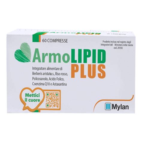 Armolipid Plus Integratore Alimentare Controllo Del Colesterolo