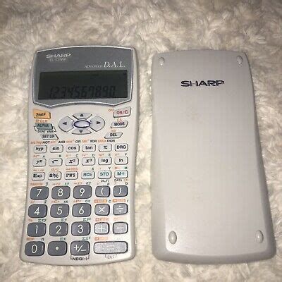 Sharp EL 531WH Scientific Calculator Home Schooling GCSE Exam