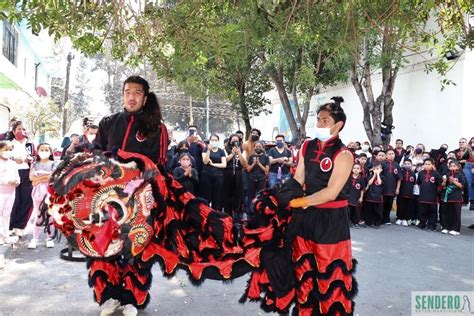 Kung Fu Danza De Leones Y Gran Convivencia En Festejo Del A O Nuevo