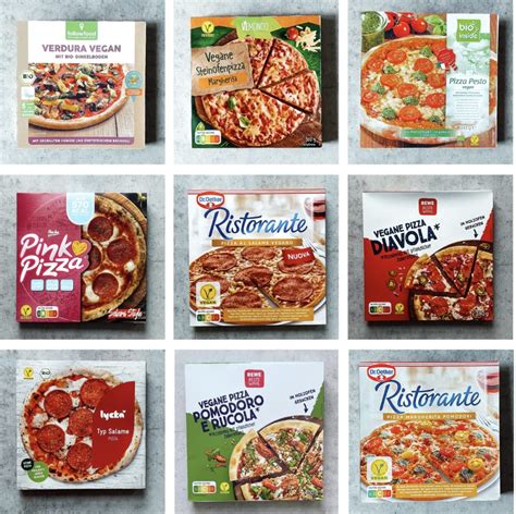 Vegane Tiefkühlpizza im Test plants food mind