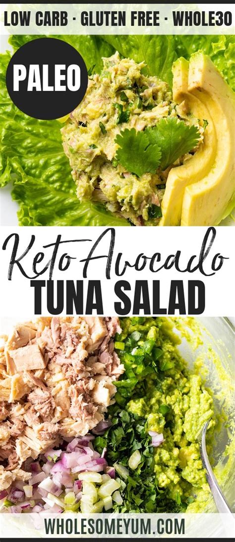 Easy Healthy Avocado Tuna Salad Recipe A Healthy Easy Avocado Tuna Salad Recipe See How To