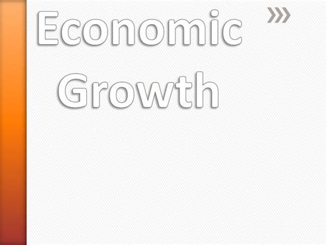 Factors of economic growth