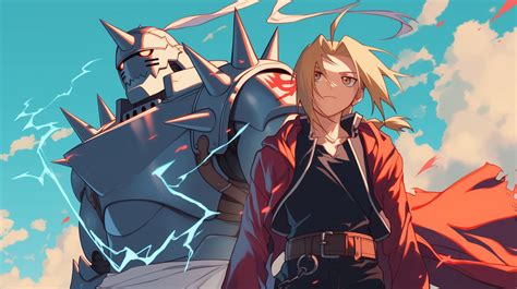 Hd Wallpaper Edward And Alphonse Elric From Fullmetal Alchemist By Patrika