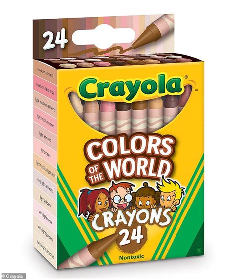 Crayola Launches Colors Of The World 24 Pack Of Skin Tone Crayons