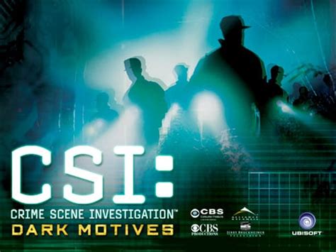 Save For Csi Crime Scene Investigation Dark Motives Saves For Games