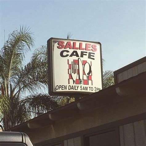 Menu At Salles Café Cafe Tulare