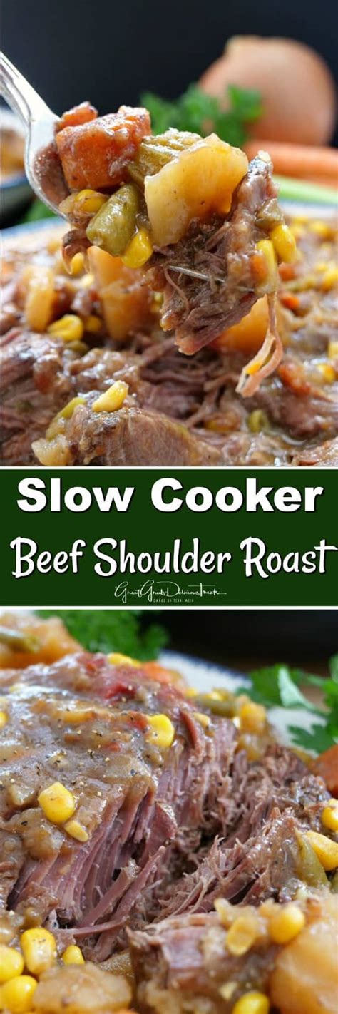 Slow Cooker Beef Shoulder Roast - Great Grub, Delicious Treats