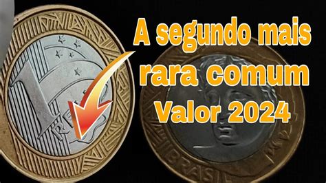 A Segunda Moeda Mais Rara E Comum De 1Real Valores Atualizados 2024