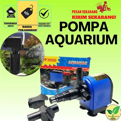 Jual Pompa Air Celup Hidroponik Perikanan Aquarium Aquaman Wp Wp