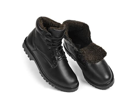 Bota Masculina Forrada L E Imperme Vel Para Neve Helsinque Preta