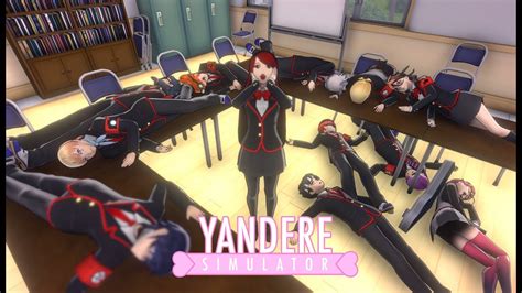 Eliminating The Club Leaders Mission Mode Yandere Simulator Youtube