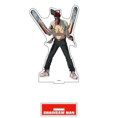 Big Acrylic Stand Chainsaw Man Chainsaw Man Hobby Genki