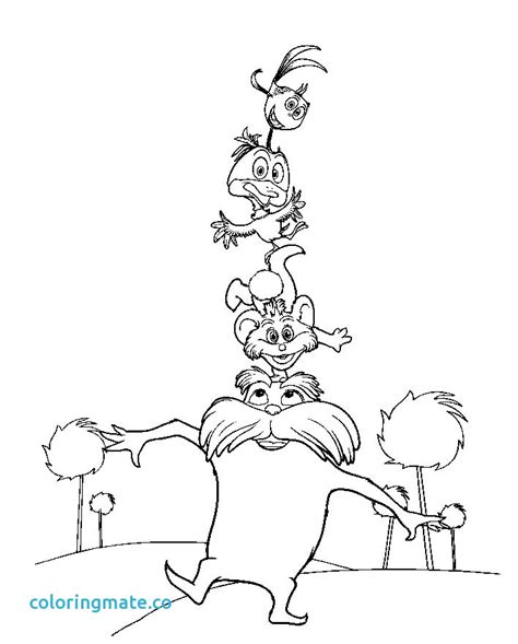 The Lorax Coloring Pages Free Lorax Coloring Pages To Download And